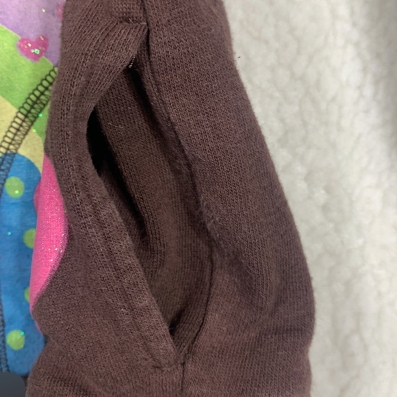 Horseland Jerry Leigh Girls Medium brown zip up vtg *ISSUES READ DESCRIPTION* - Picture 7 of 12